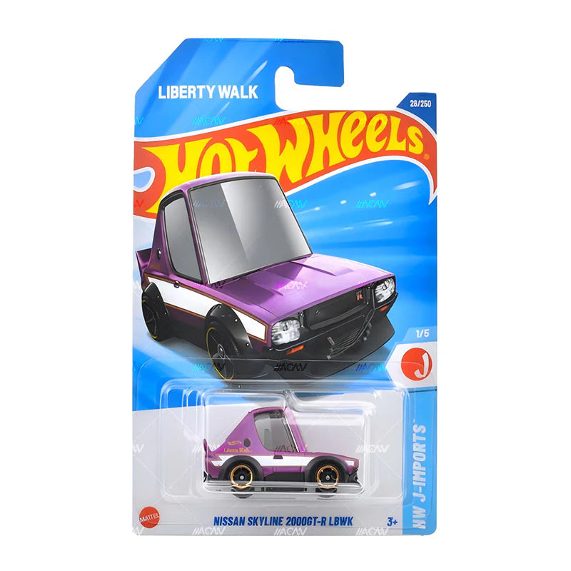 Hot Wheels Nissan Skyline 2000GT-R LBWK paars VS | 26/250 (2025)