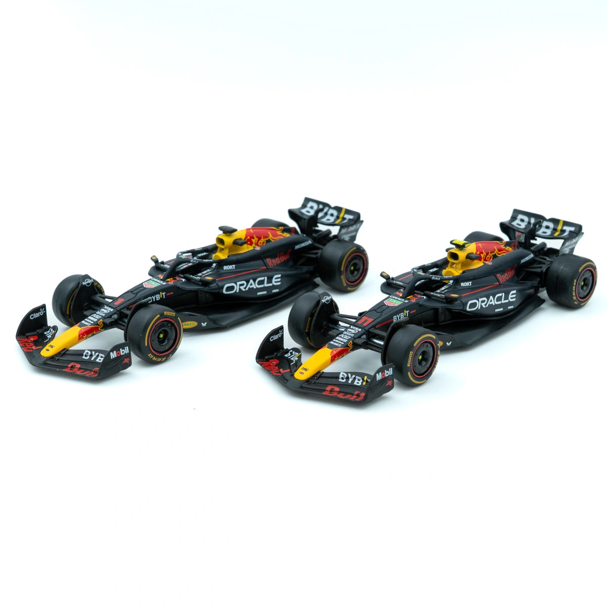 Red Bull Racing RB20 #1 Max Verstappen & #11 Sergio Pérez 1:43 Twin Pack - Burago