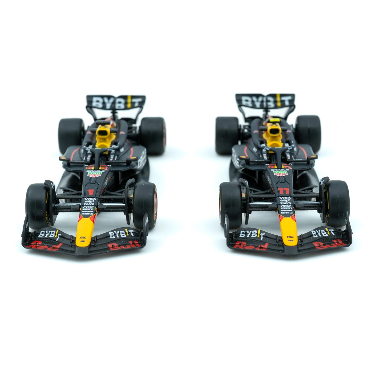 Red Bull Racing RB20 #1 Max Verstappen & #11 Sergio Pérez 1:43 Twin Pack - Burago
