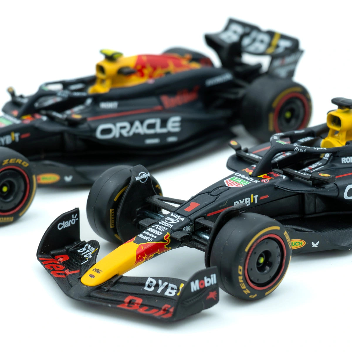 Red Bull Racing RB20 #1 Max Verstappen & #11 Sergio Pérez 1:43 Twin Pack - Burago