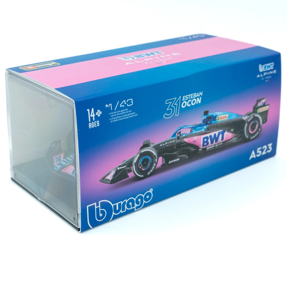 Bburago BWT Alpine A523 #31 Esteban Ocon Schaalmodel 1:43