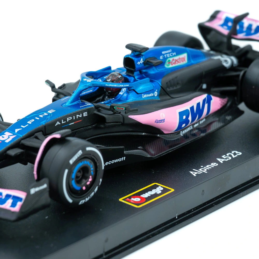 Bburago BWT Alpine A523 #31 Esteban Ocon Schaalmodel 1:43