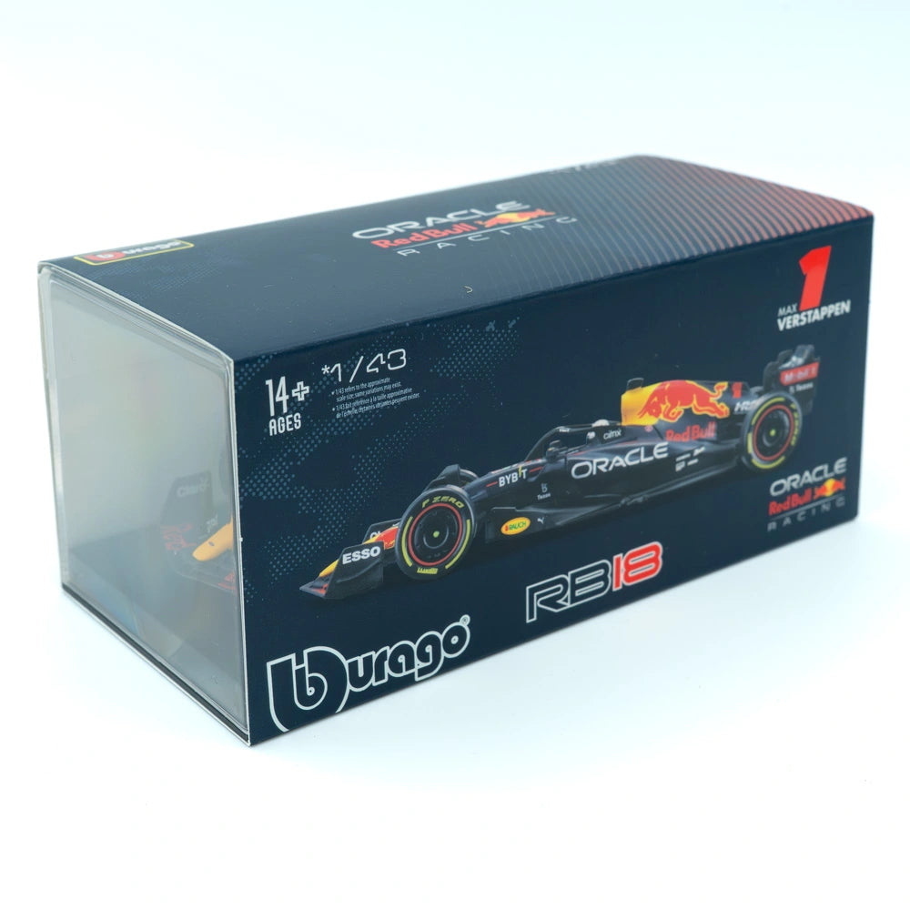 Burago Oracle Red Bull Racing RB18 Max Verstappen 2022 Schaalmodel 1:43