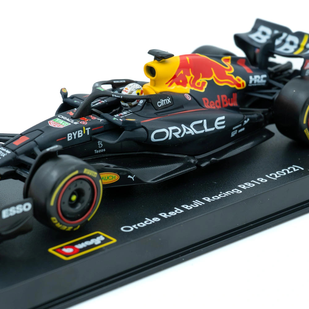 Burago Oracle Red Bull Racing RB18 Max Verstappen 2022 Schaalmodel 1:43