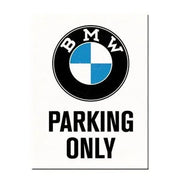 Magneet BMW Parking Only | Nostalgic-Art