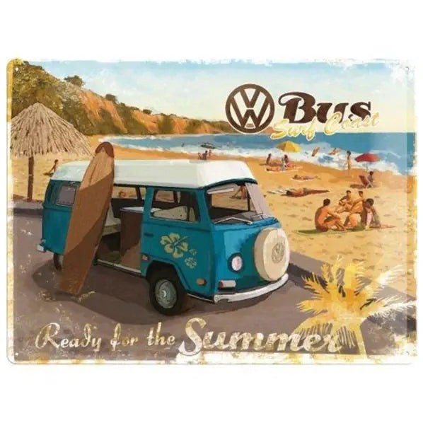 Metal Wall Sign VW Bus 30x40cm | Nostalgic-Art
