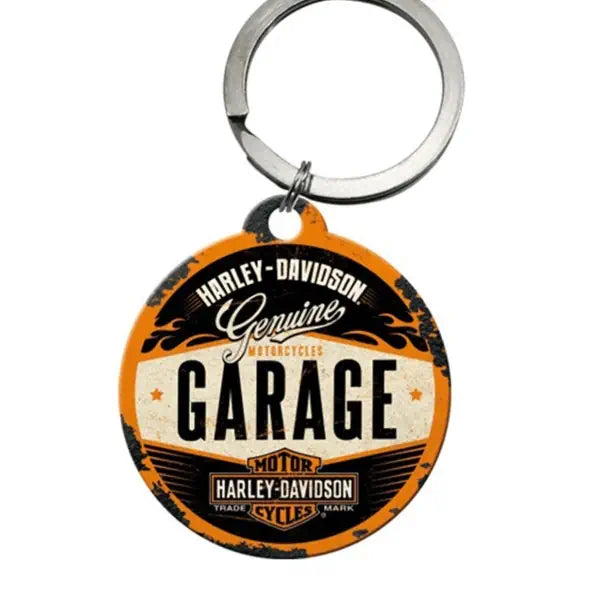 Sleutelhanger Harley-Davidson Garage | Nostalgic-Art