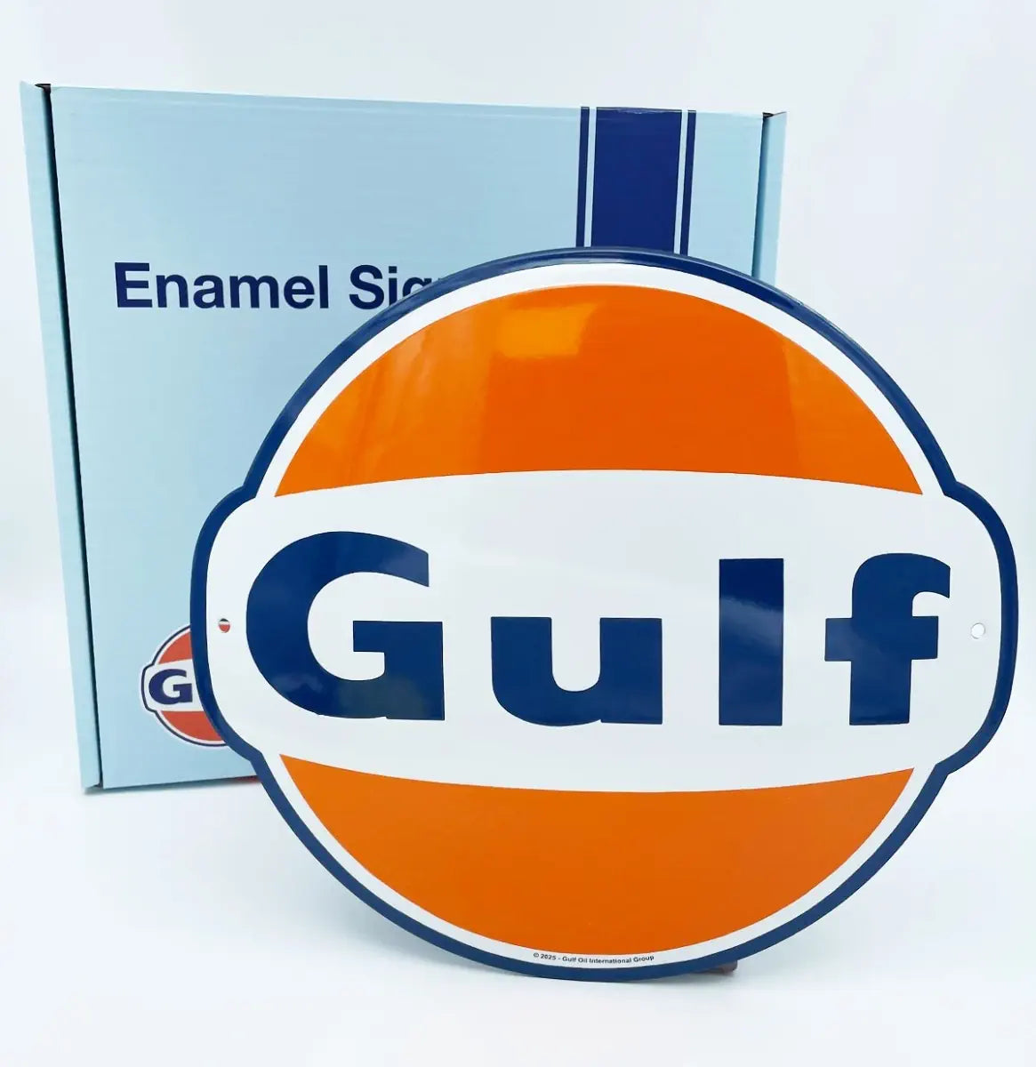 Gulf Emaille Bord 30 x 33 cm  - Gulf