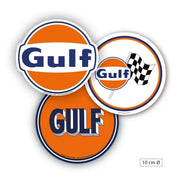 Sticker PACK 3x Gulf Logo 10 cm - Gulf