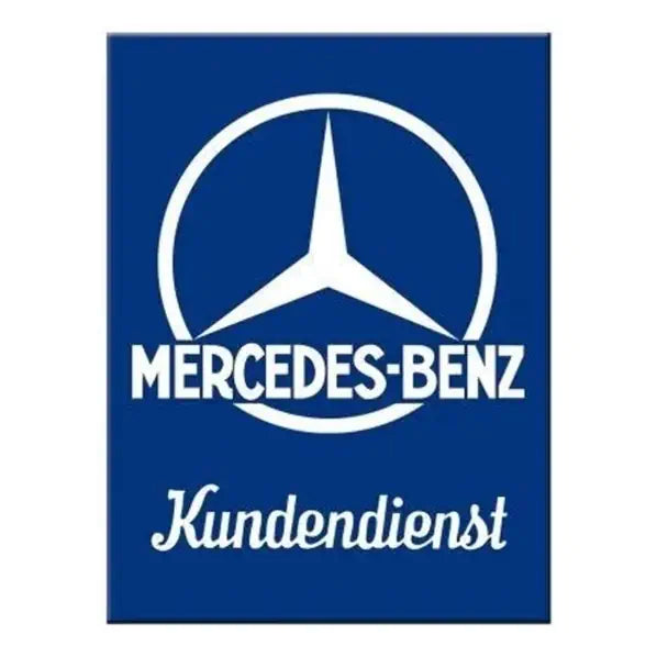 Magneet Mercedes Kundendienst | Nostalgic-Art