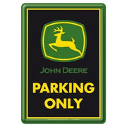 Metalen postkaart John Deere Parking Only | Nostalgic-Art