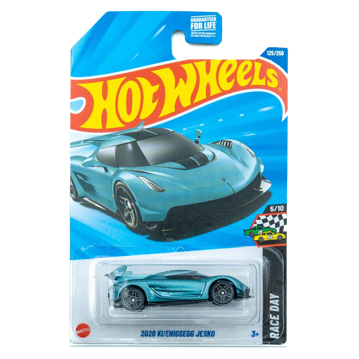 Hot Wheels 2020 Koenigsegg Jesko (blauw) | Amerikaanse versie