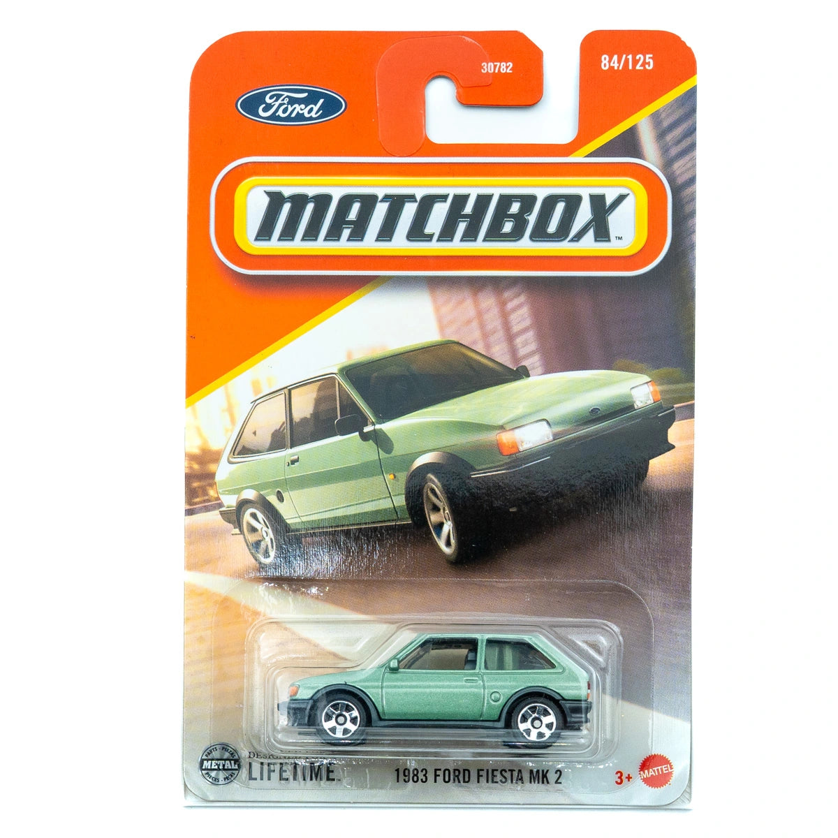 Hot Wheels Matchbox 1983 Ford Fiesta MK2 | Amerikaanse versie