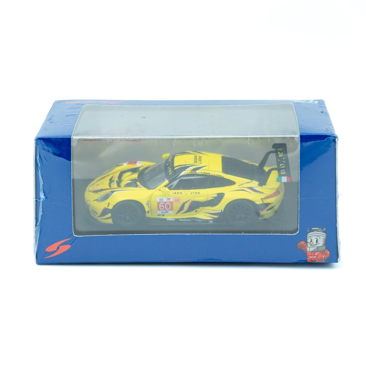 Sparky Porsche 911 RSR #60 IRON LYNX Le Mans 2023 Schaalmodel 1:64