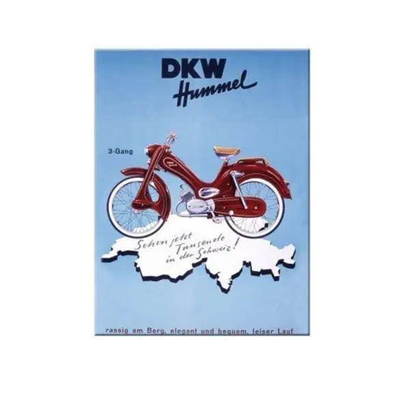 Magneet Audi DKW Hummel | Nostalgic-Art