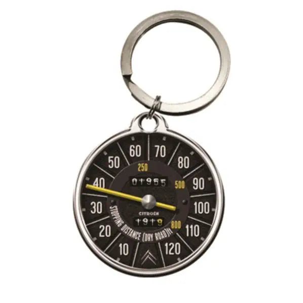 Sleutelhanger Citroen snelheidsmeter | Nostalgic-Art