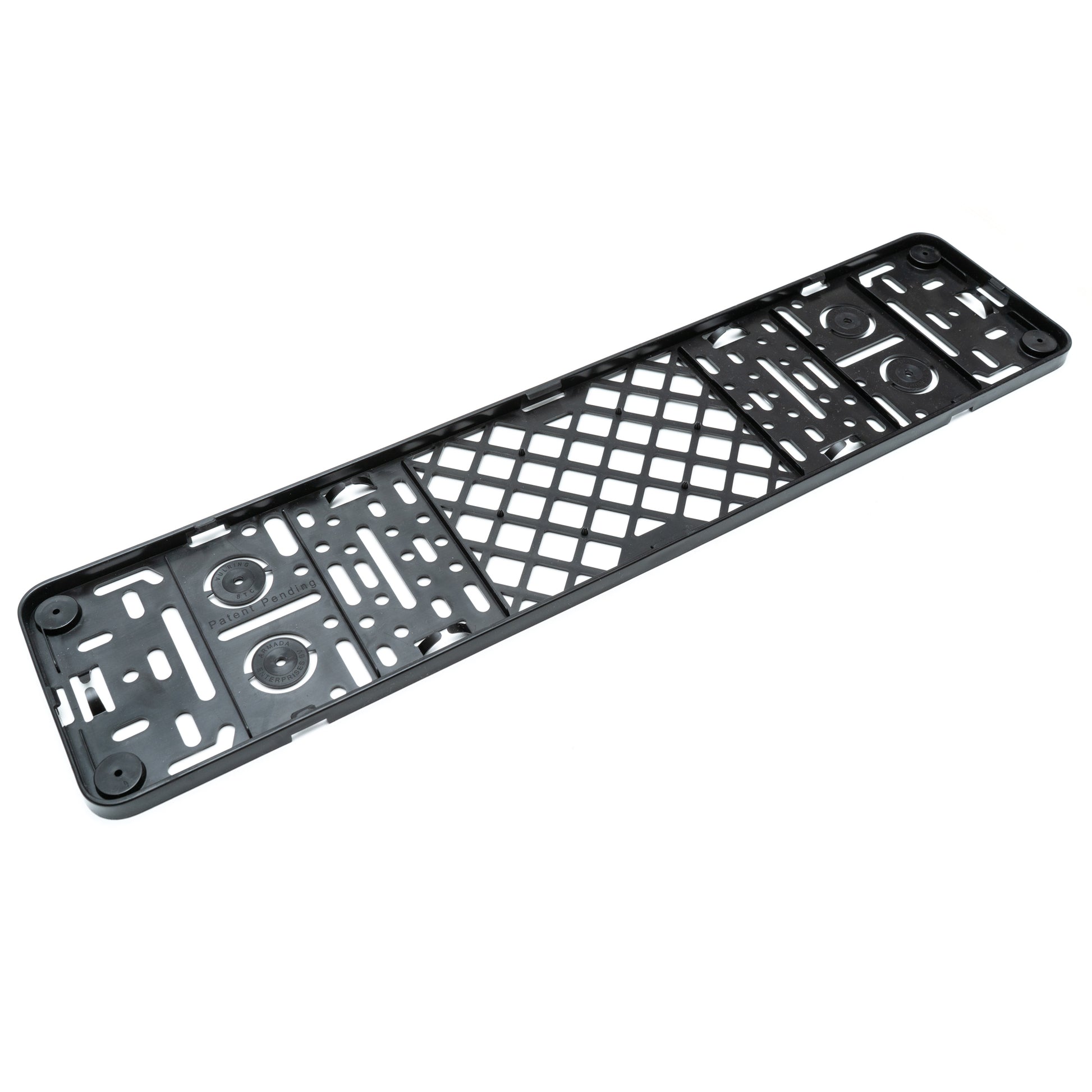 AluFixx Car kentekenplaathouder, mat geanodiseerd, zonder frame AluFixx Car kentekenplaathouder, mat geanodiseerd, zonder frame